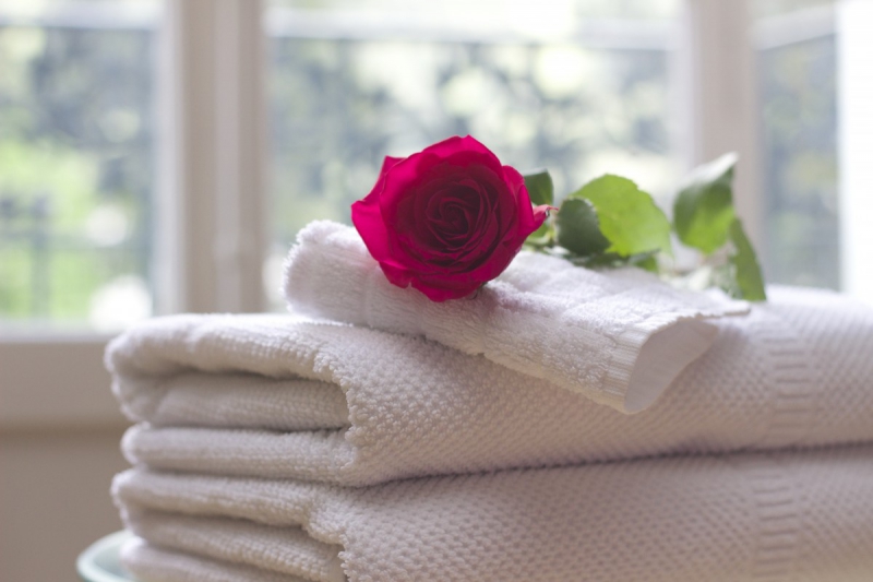 hotel-ST BLAISE-min_towel_rose_clean_care_salon_spa_white_bath-731641